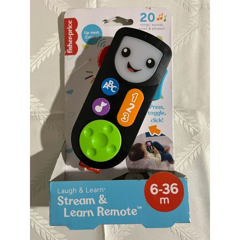 Fisher-Price Laugh & Learn Stream & Learn Remote Electronic Learning Toy
